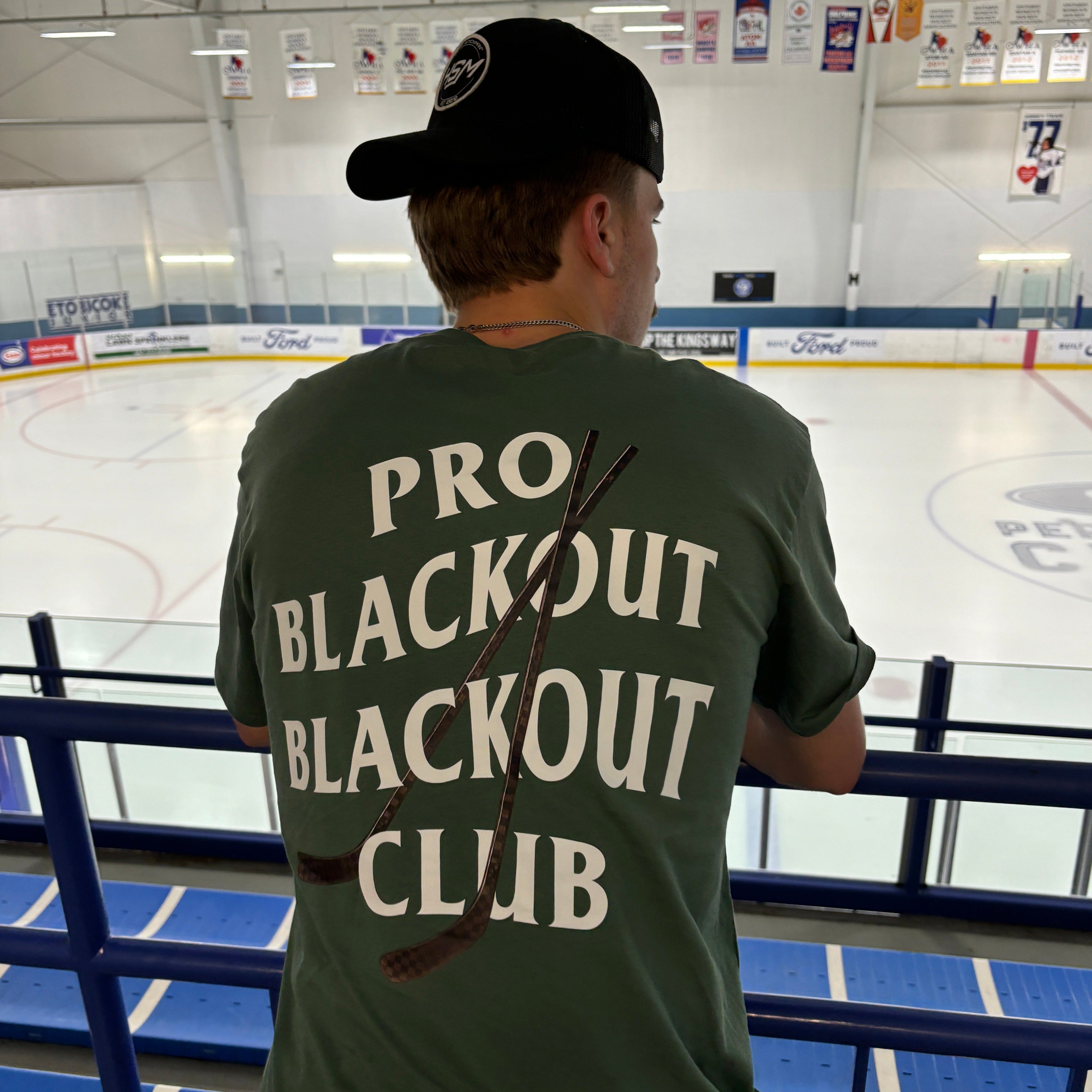 T-shirt HSM Pro Blackout Club